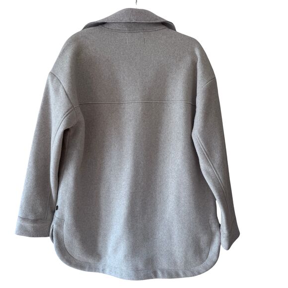 Banana Republic Ladies' Structured 4 Pocket Button Shacket Shirt Jacket Sz Small - Picture 3 of 8